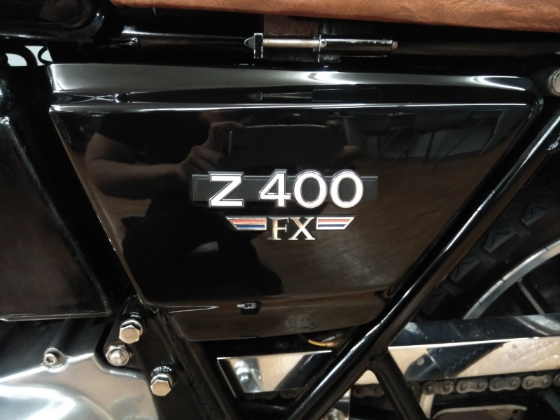 カワサキ Z400FX-E3 黒集合管 ブラック外装 5