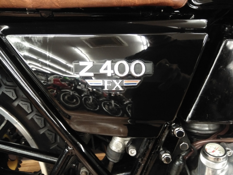 カワサキ Z400FX-E3 黒集合管 ブラック外装 17