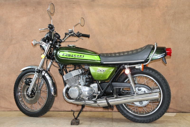 カワサキ 500SS 東京本店 ノーマル車 9