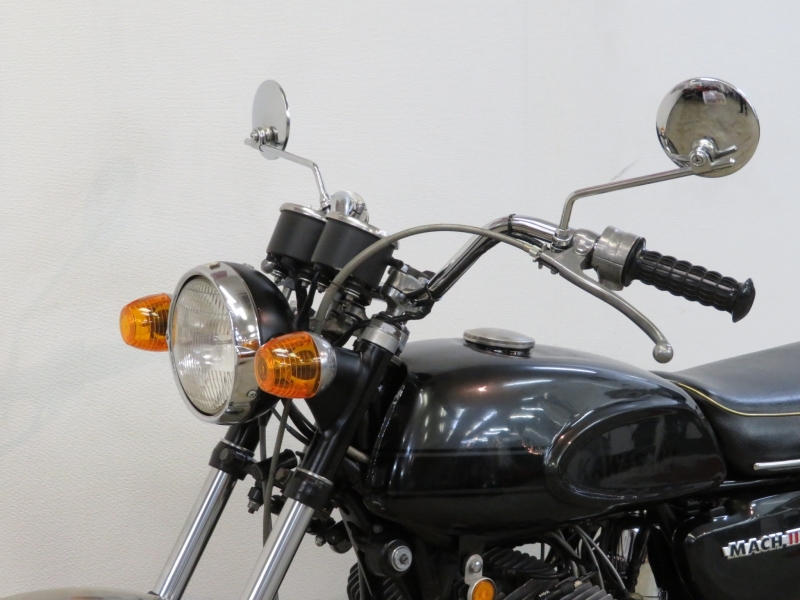 カワサキ 500SS マッハⅢピーコックグレー 8