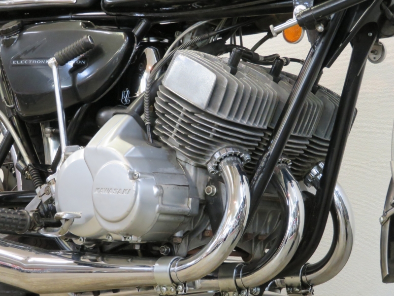 カワサキ 500SS マッハⅢピーコックグレー 16