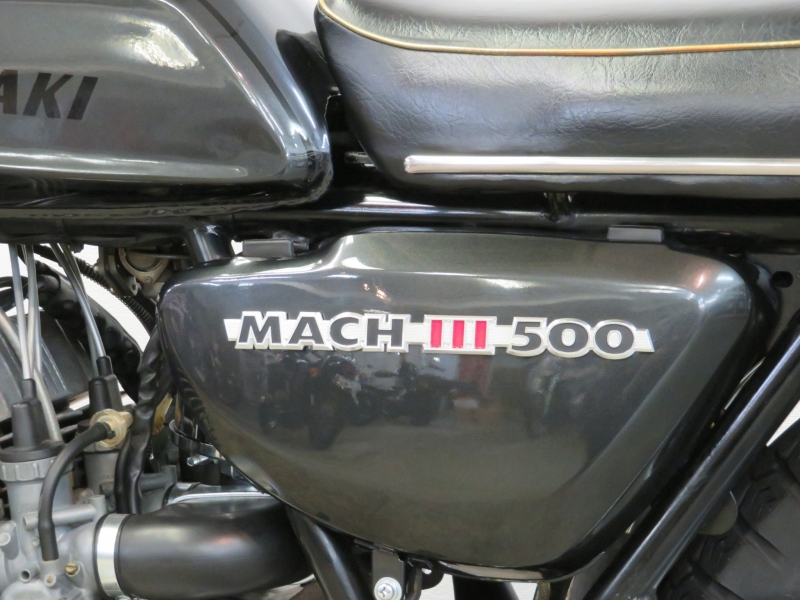 カワサキ 500SS マッハⅢピーコックグレー 4