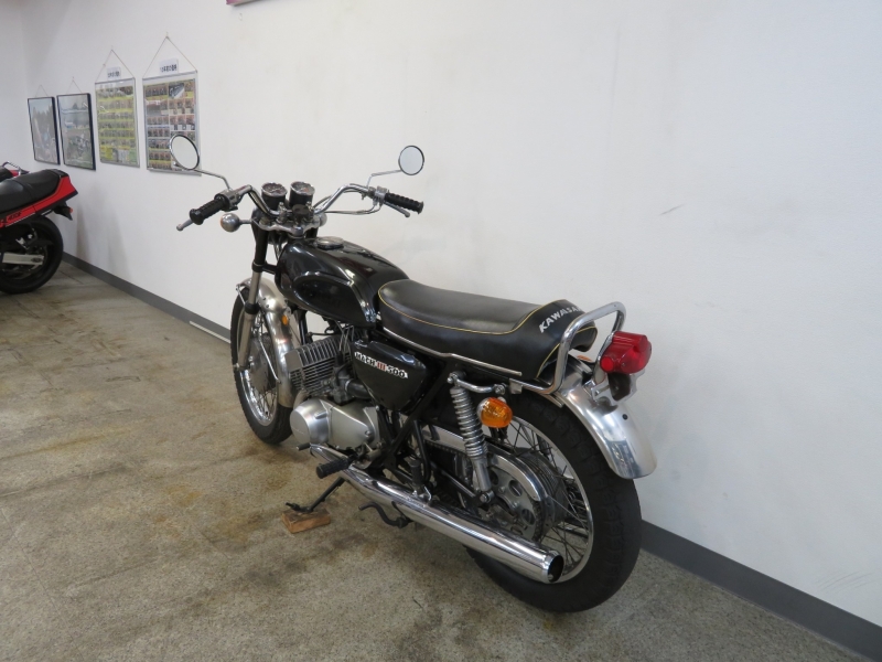 カワサキ 500SS マッハⅢピーコックグレー 2