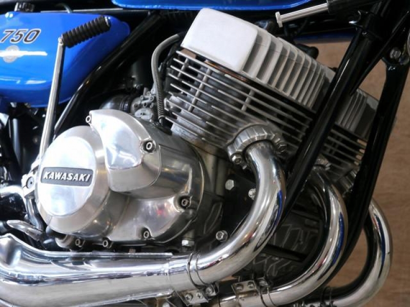 カワサキ 750SS H2 東京本店 フルレストア車 6