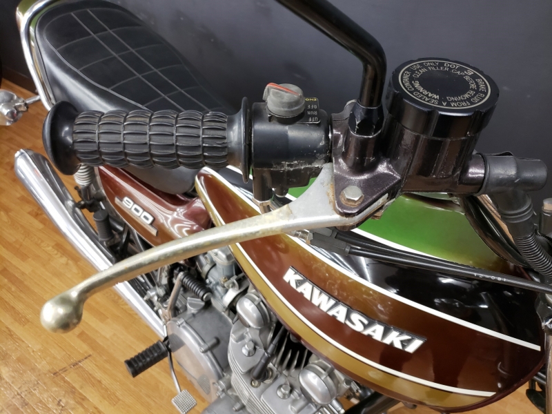 カワサキ Z1 東京本社 Z1B 74年9月製造 茶玉オリジナルペイント GOODコンディション車  16