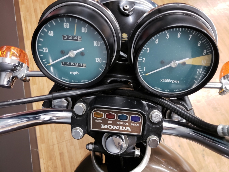ホンダ CB500 当時の味を残した純正ペイント車!1973年製 13