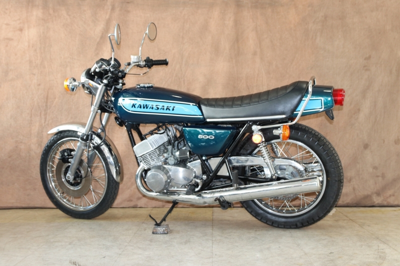 カワサキ 500SS H1F 東京本店 ノーマル車 11