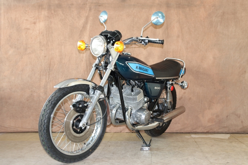 カワサキ 500SS H1F 東京本店 ノーマル車 10