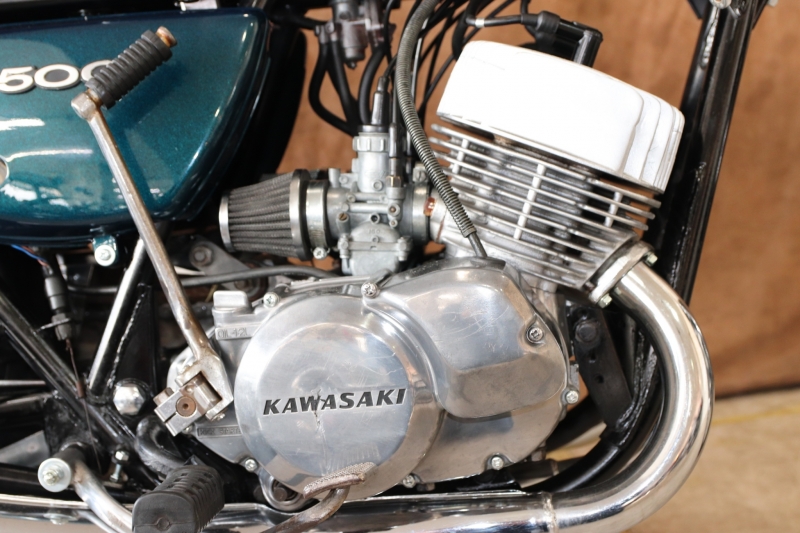カワサキ 500SS H1F 東京本店 ノーマル車 6