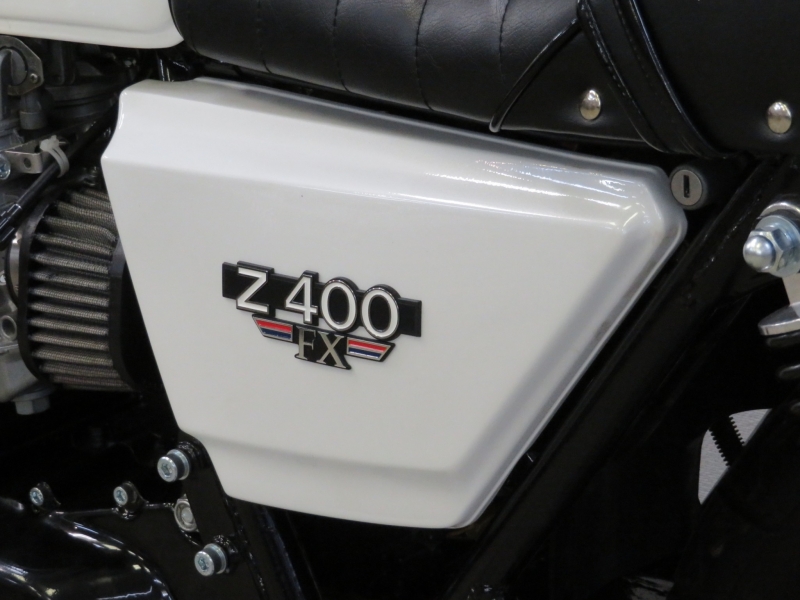 カワサキ Z400FX パールホワイト CRキャブ 4
