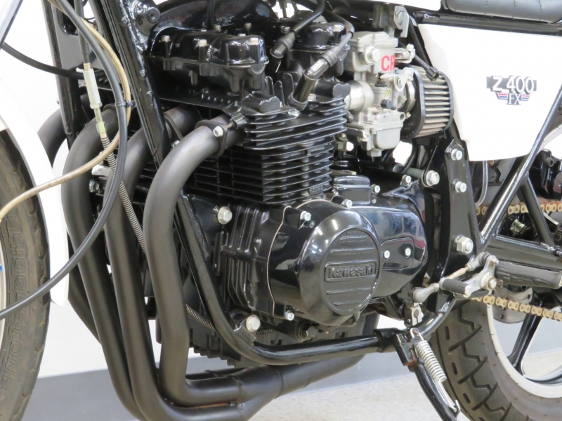 カワサキ Z400FX パールホワイト CRキャブ 6