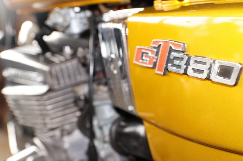 スズキ GT380 東京本店 メッキ集合付 20