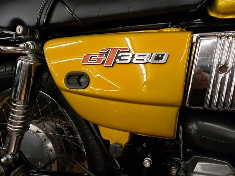 スズキ GT380B3 人気のキャンディーゴールド!NEWペイント!  9