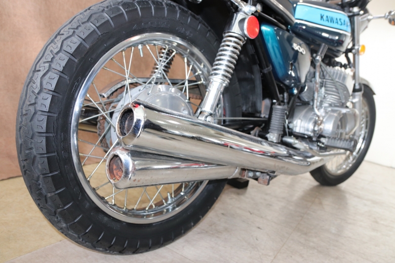 カワサキ 500SS(H1F) 東京本店 CANDY SKY BLUE 9