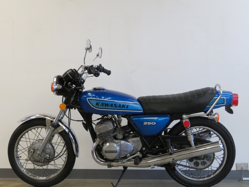 カワサキ 250SS 青刀 MACH-1 8