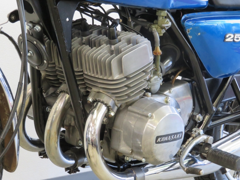 カワサキ 250SS 青刀 MACH-1 7