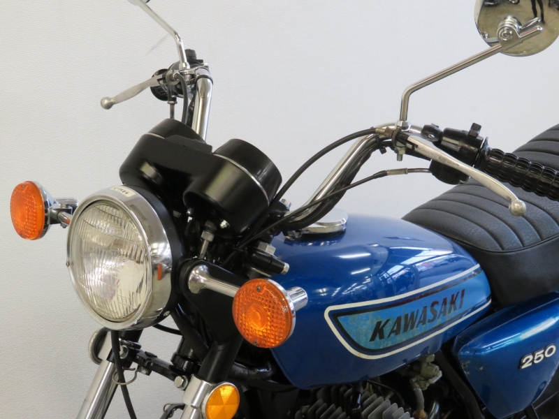 カワサキ 250SS 青刀 MACH-1 9