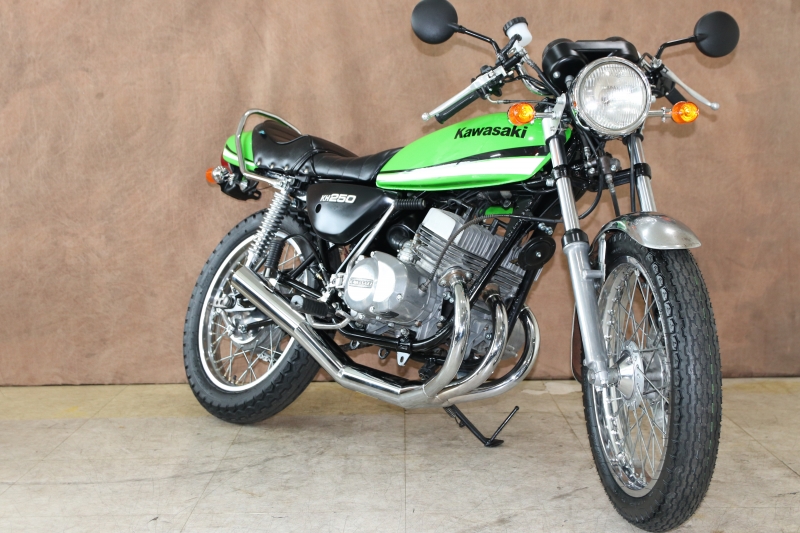 カワサキ KH250(B1) 東京本社 集合チャンバー 9