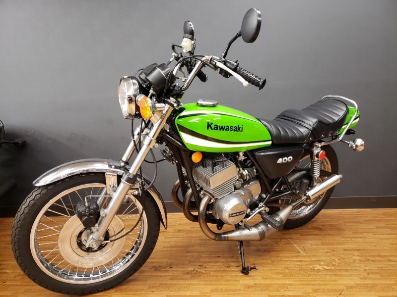 カワサキ KH400 東京本社 K2テック3チャン 最終ライム 14