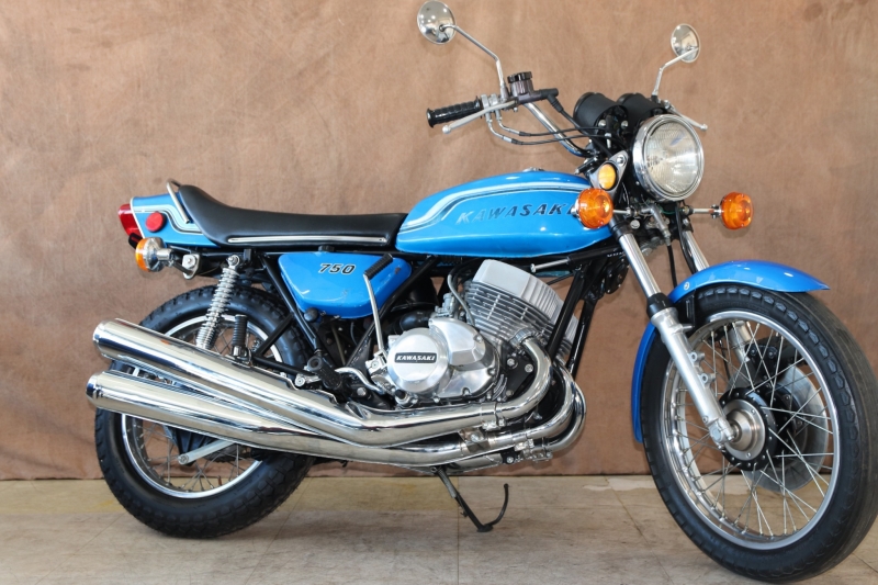 カワサキ 750SS(H2) 東京本社 伝統の青虹 9