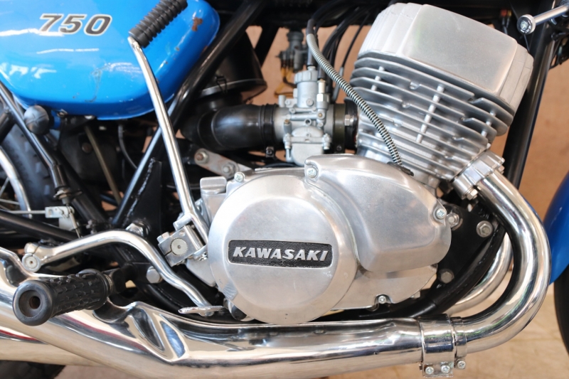 カワサキ 750SS(H2) 東京本社 伝統の青虹 6