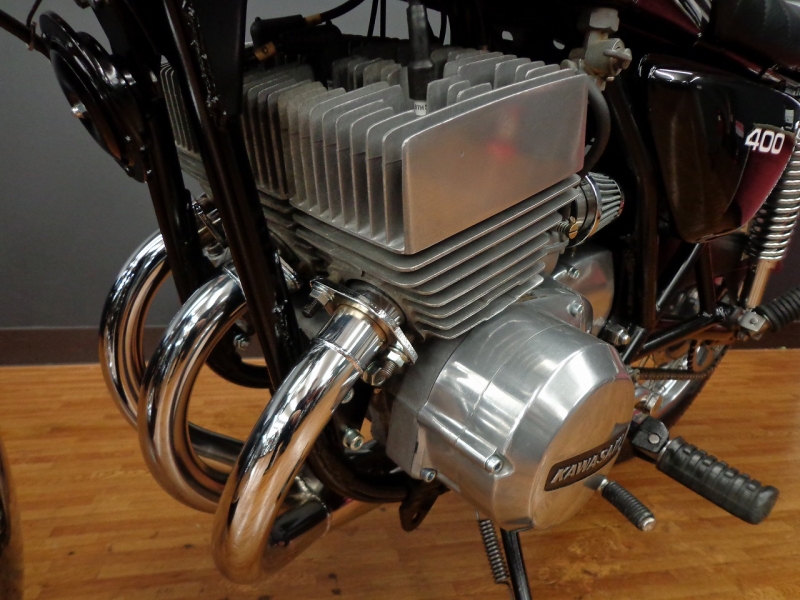 カワサキ 400SS 黒虹 メッキ集合 19