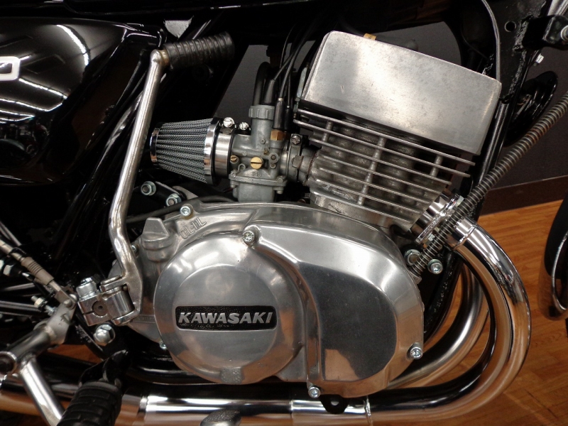 カワサキ 400SS 黒虹 メッキ集合 4