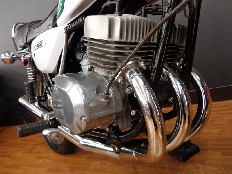 カワサキ KH250 白虹 メッキ集合 4