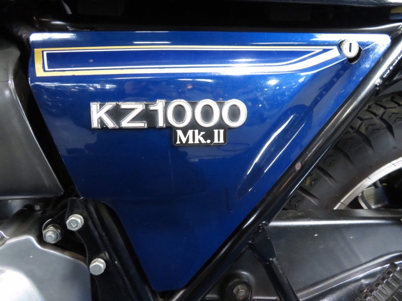 カワサキ KZ1000MK-ll 希少ノーマルマフラーオリジナル外装 22
