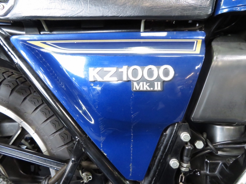 カワサキ KZ1000MK-ll 希少ノーマルマフラーオリジナル外装 9