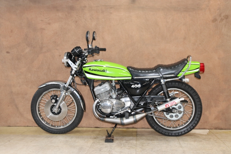 カワサキ 400SS 東京本社 KAW. LIME GREEN 11