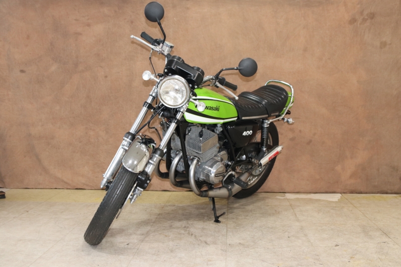 カワサキ 400SS 東京本社 KAW. LIME GREEN 10