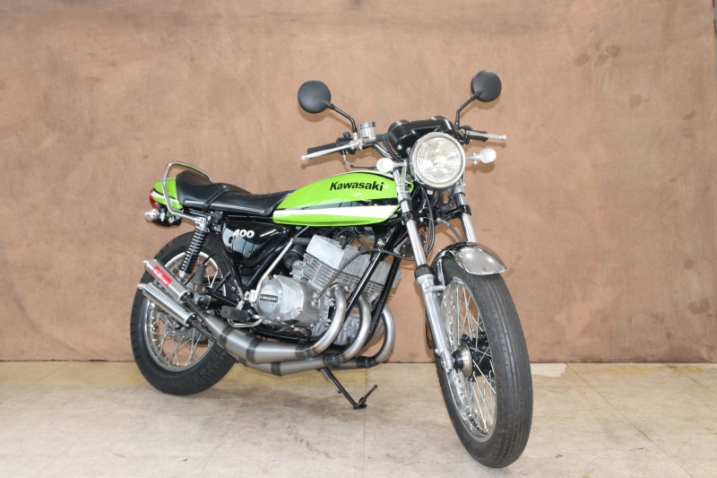 カワサキ 400SS 東京本社 KAW. LIME GREEN 9