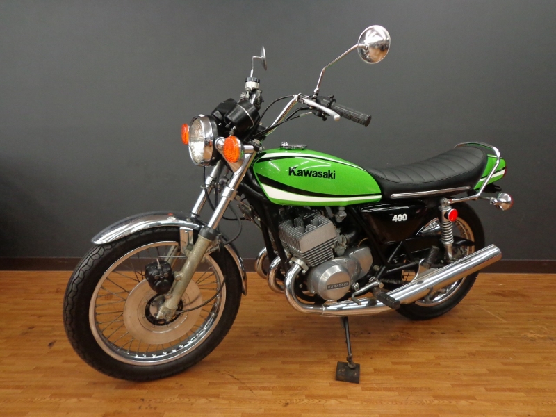 カワサキ KH400 最終ライムカラー 13