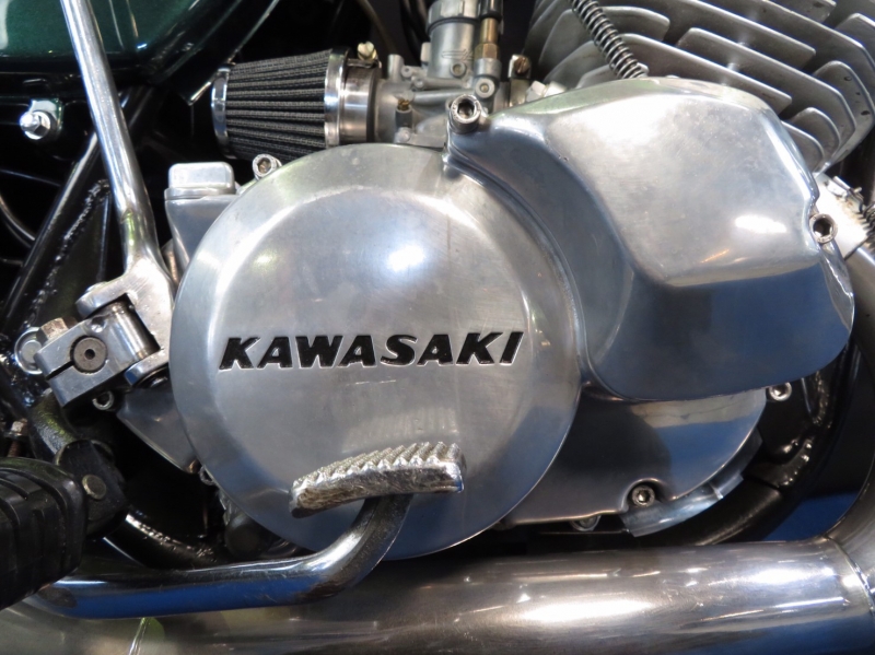 カワサキ 500SS H1D チャンバー装着 7