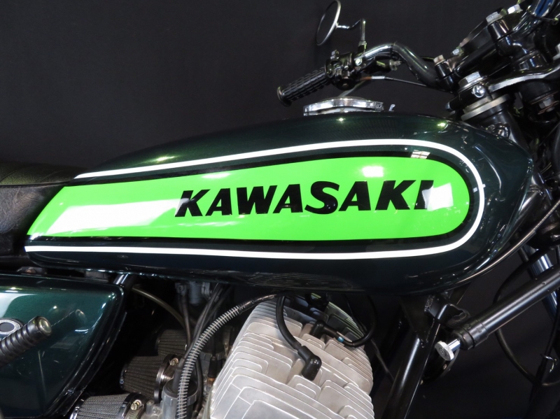 カワサキ 500SS H1D チャンバー装着 5