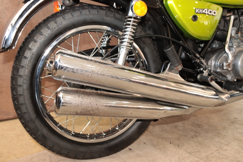 カワサキ KH400(国内A5) 東京本店 昭和53年式 C.ライムグリーン 8