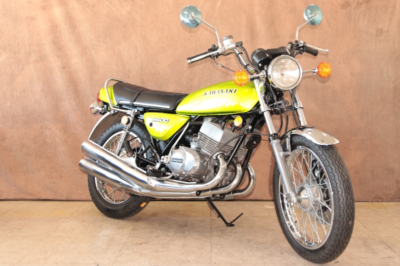 カワサキ KH400(国内A5) 東京本店 昭和53年式 C.ライムグリーン 9