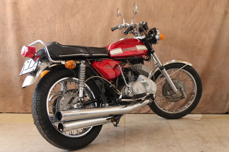 カワサキ 500SS(H1A) 東京本社 初年度登録 昭和46年 19