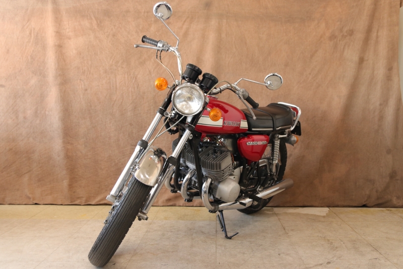 カワサキ 500SS(H1A) 東京本社 初年度登録 昭和46年 10