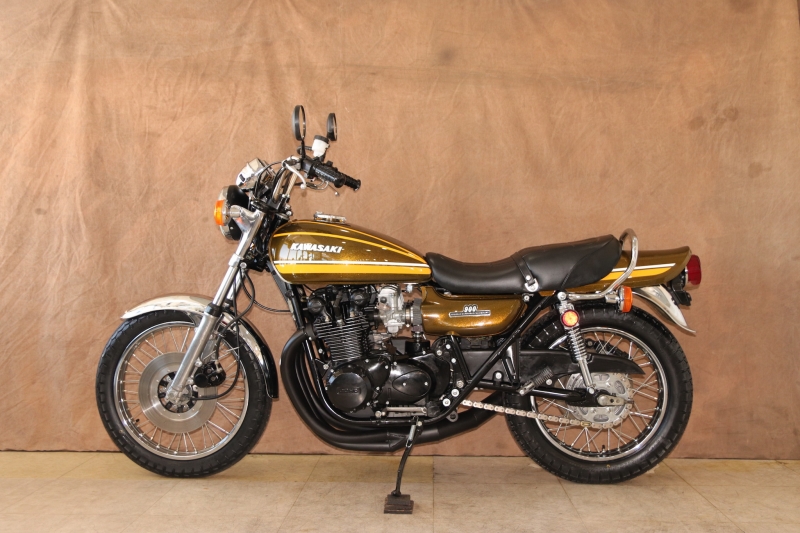 カワサキ KZ1000(A2) 東京本社 BLACKエンジンのTIGER 12