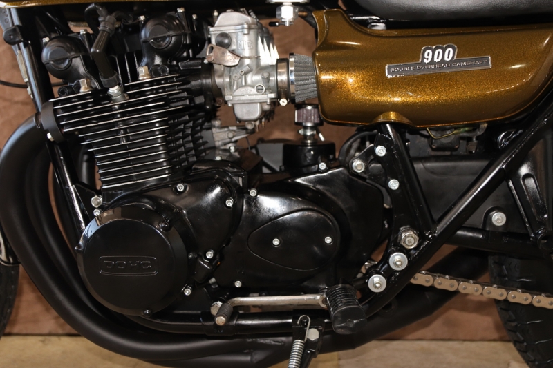 カワサキ KZ1000(A2) 東京本社 BLACKエンジンのTIGER 16