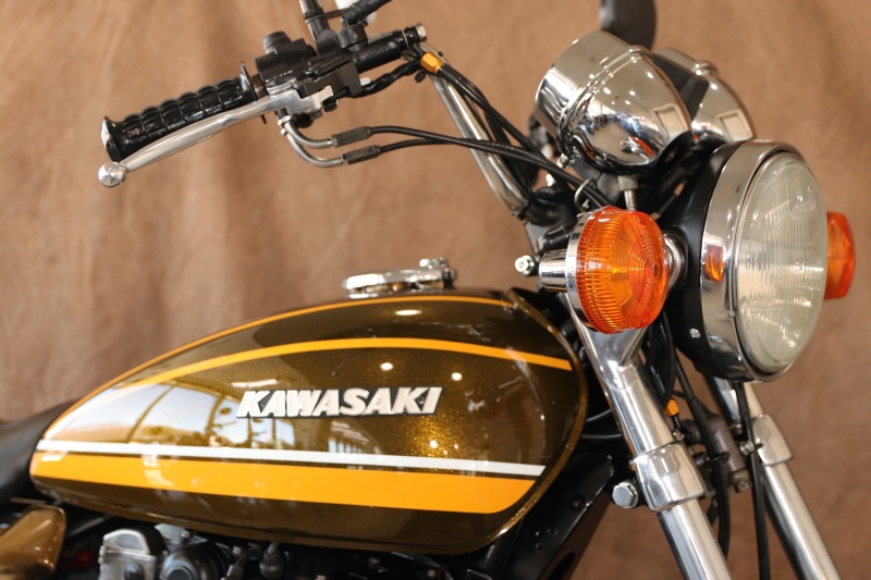 カワサキ KZ1000(A2) 東京本社 BLACKエンジンのTIGER 2