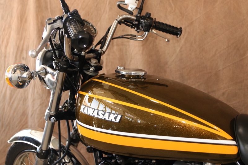 カワサキ KZ1000(A2) 東京本社 BLACKエンジンのTIGER 11