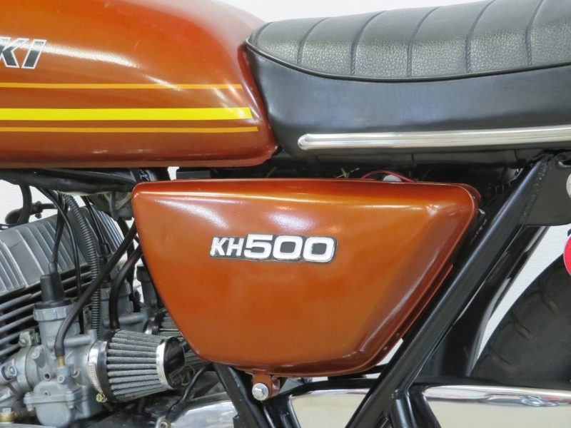 カワサキ KH500 ショットガンチャンバー 4