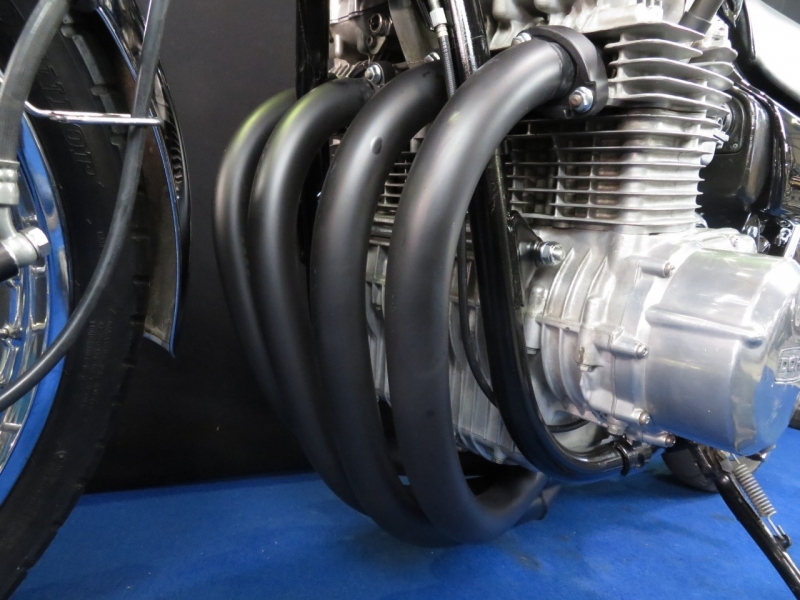 カワサキ KZ1000 リンカーンブラック 拘りのシルバーエンジン 17