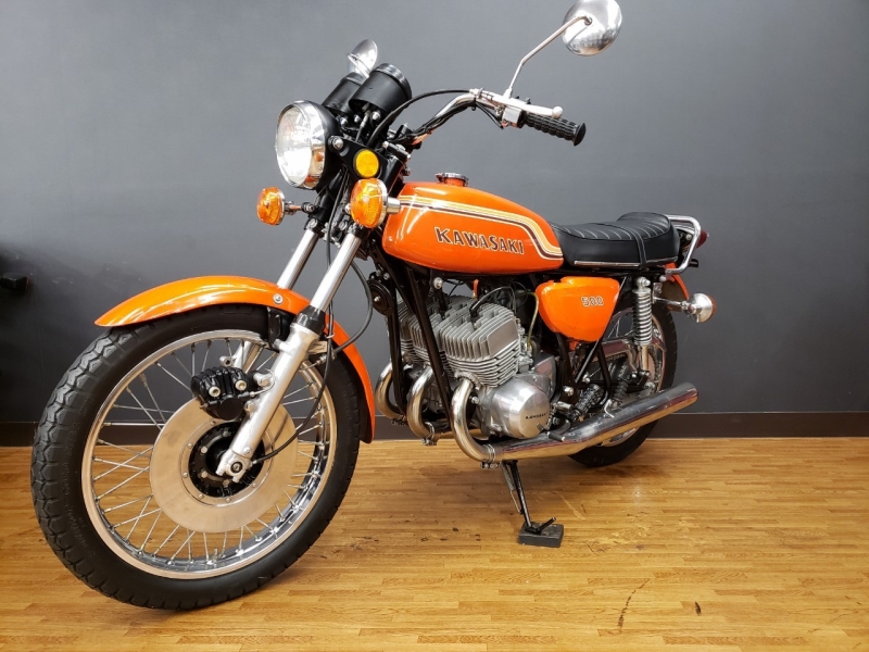 カワサキ 500SS(H1B) 純正ぺイント GOODコンディション車 10