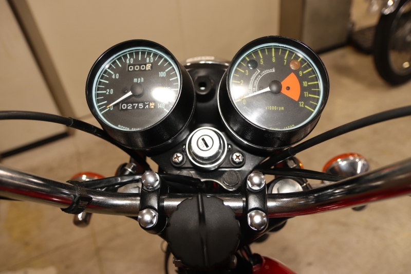 カワサキ 350SS 東京本社 初期型 赤虹マッハ 8