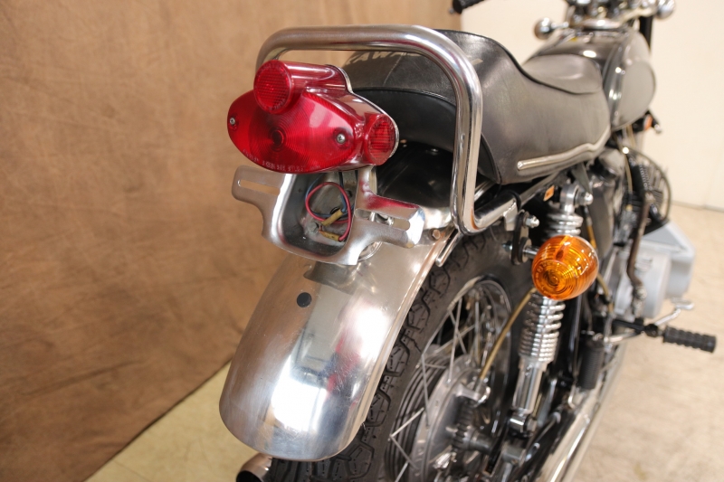 カワサキ 500SS(H1-KA) 希少なオリジナルPEACOCK GRAY 4