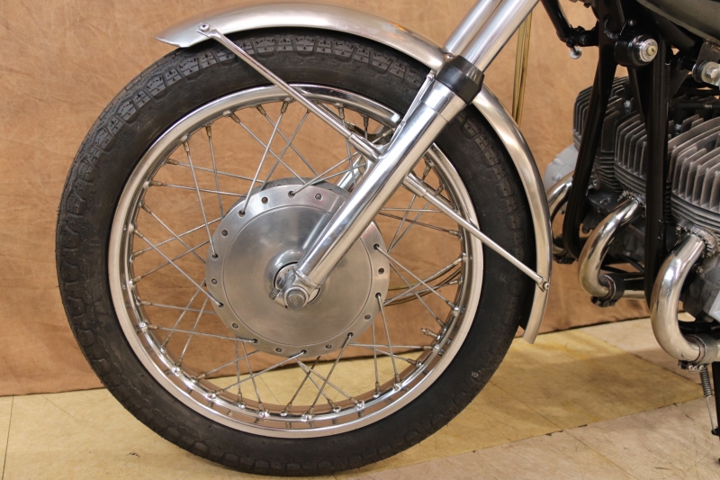 カワサキ 500SS(H1-KA) 希少なオリジナルPEACOCK GRAY 16